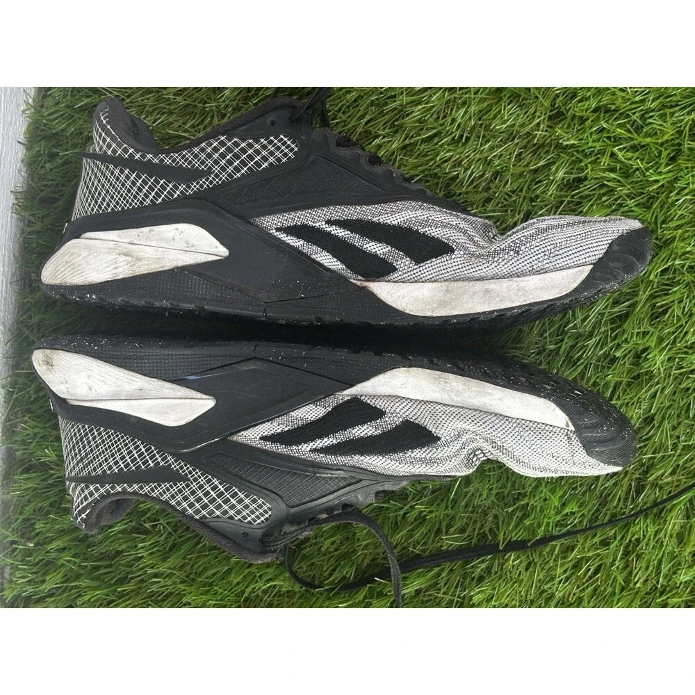 Reebok Nano X2 Black Pure Grey Mens Training Shoes Size 8